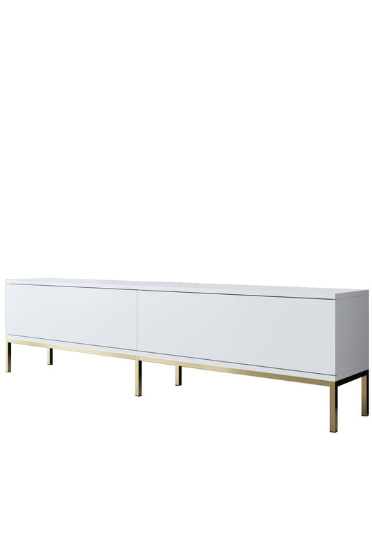 Lord - White, Gold - TV Stand
