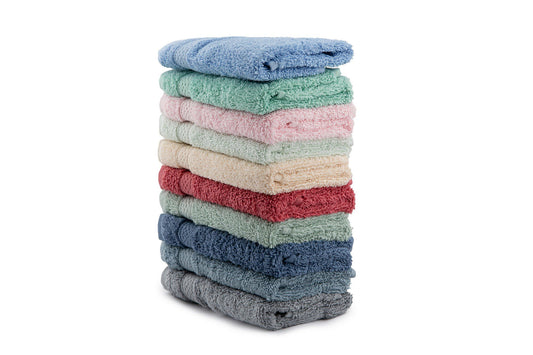 Colorful - Style 1 - Wash Towel Set (10 Pieces)