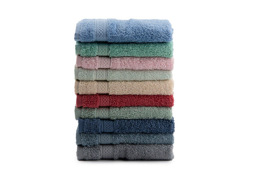Colorful - Style 1 - Wash Towel Set (10 Pieces)