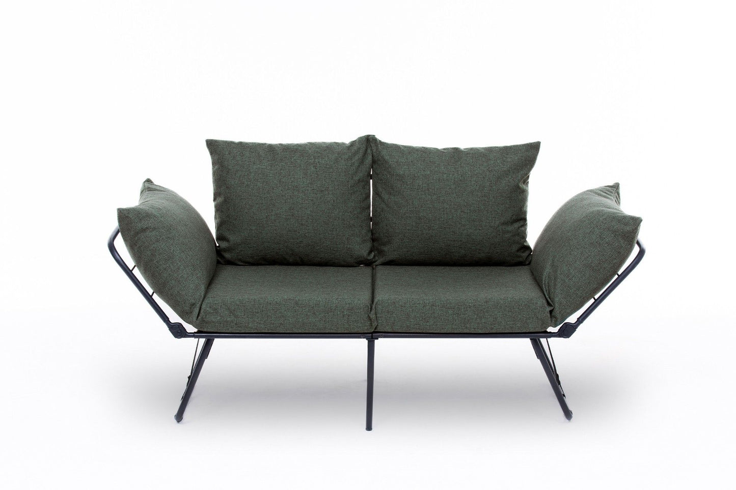 Viper 2-Seater - Green - 2-Seat Sofa-Bed