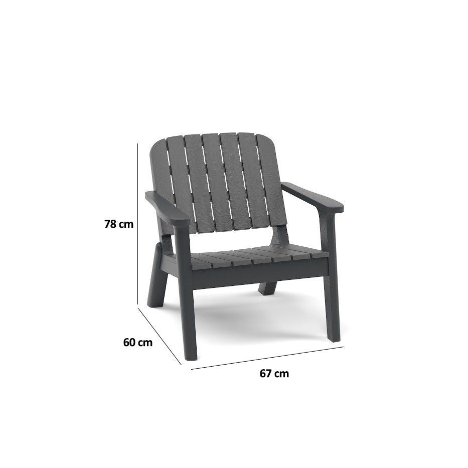 Silva - Anthracite, Charcoal - Chair
