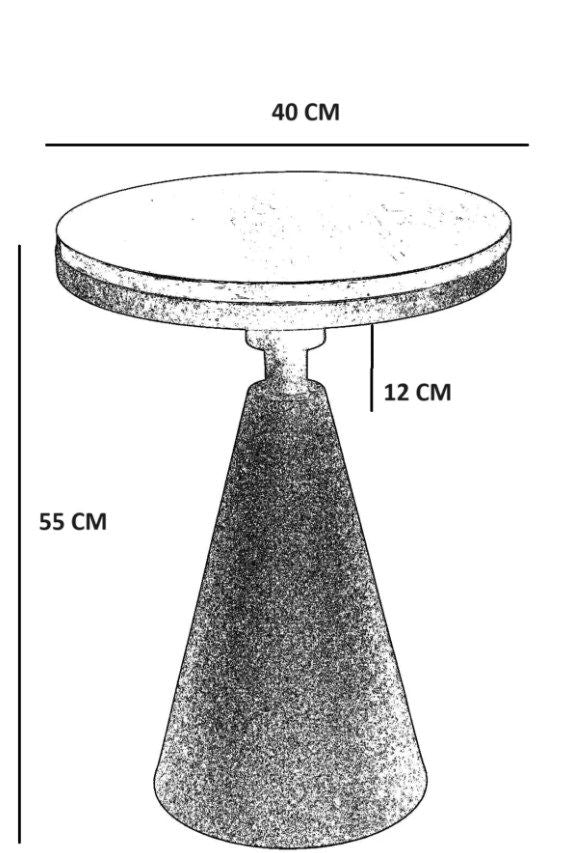 Kule - Antiquation, Walnut - Side Table