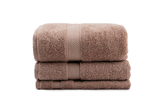 Colorful - Brown - Towel Set (3 Pieces)