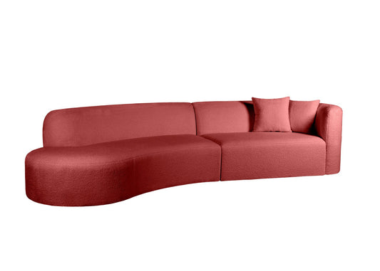 Banana L v2 - Tile Red - Corner Sofa