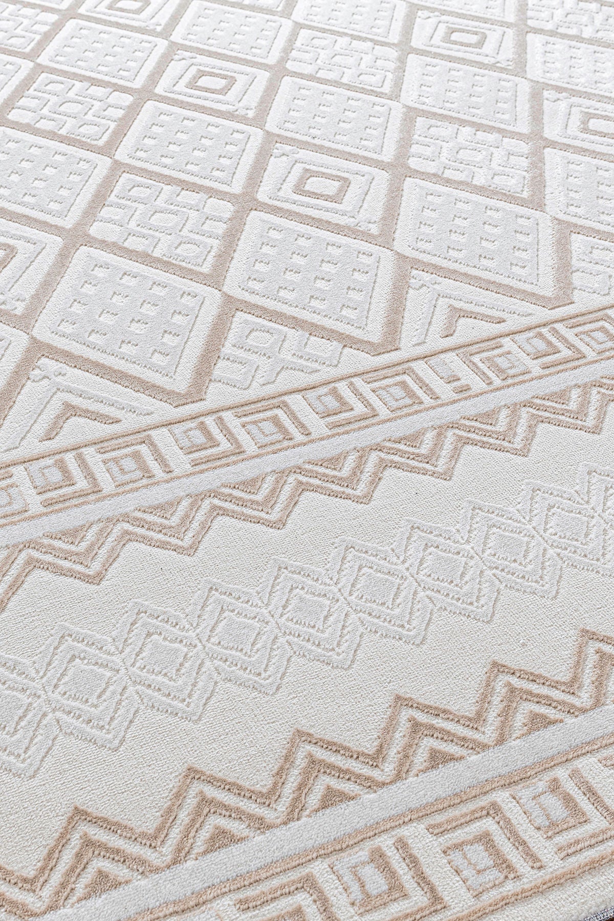 Moda 1520 - Cream, Beige - Carpet (200 x 290)