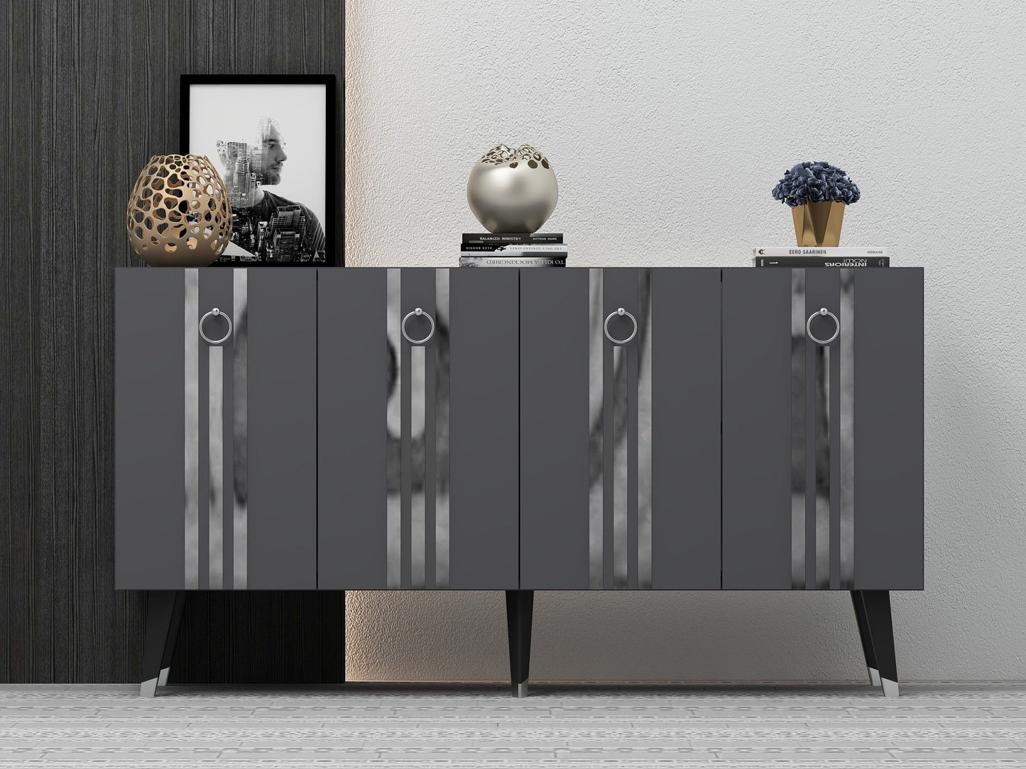 Isil v2 - Anthracite, Silver - Console