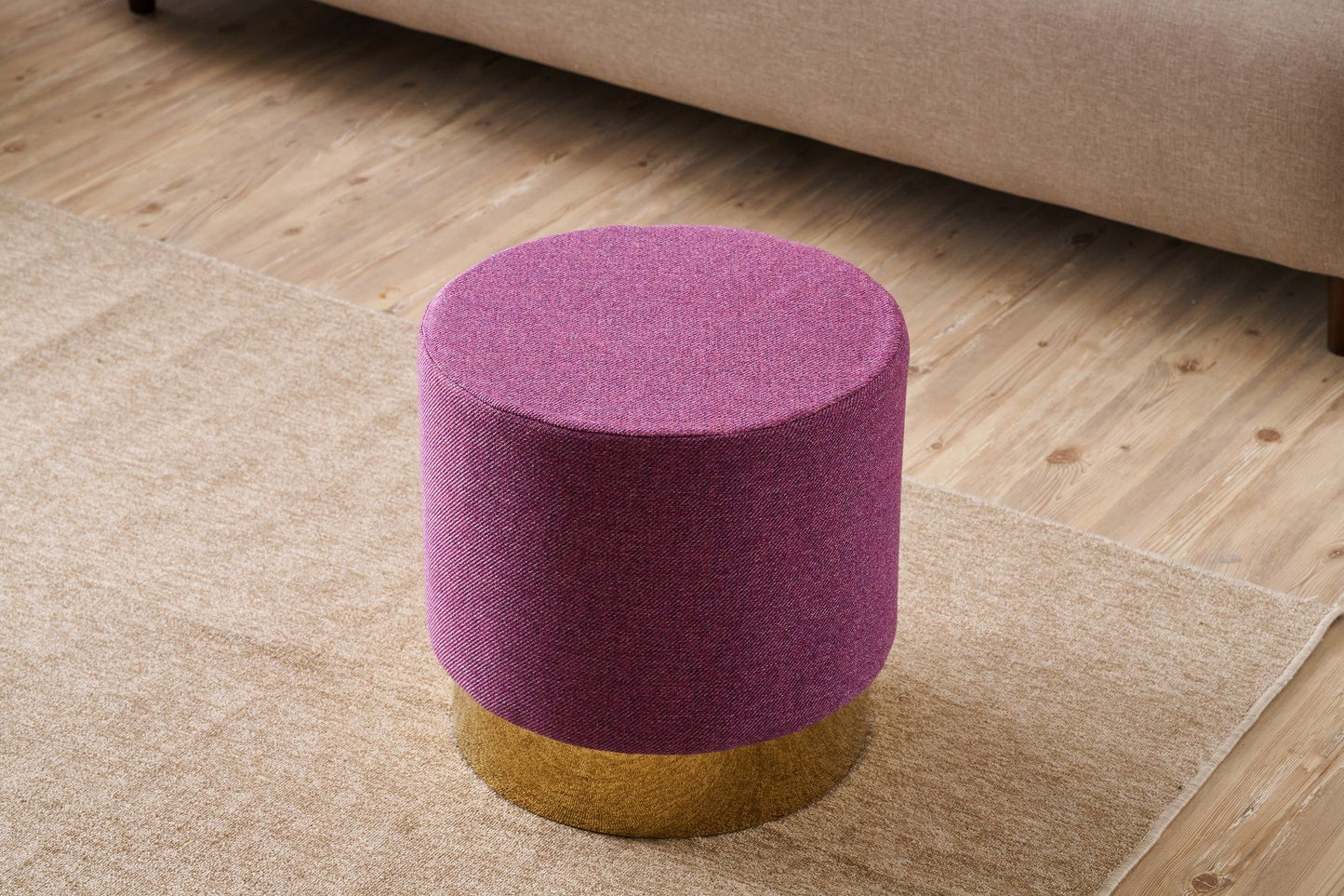 Bodrum - Lilac - Pouffe