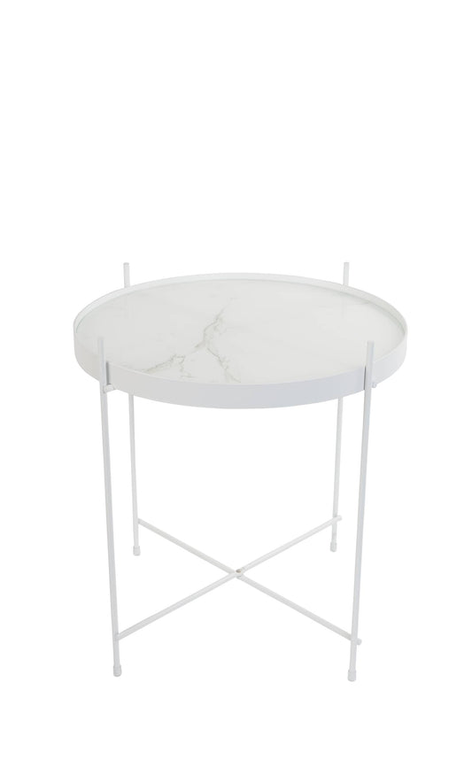 Zuiver | SIDE TABLE CUPID MARBLE WHITE Default Title