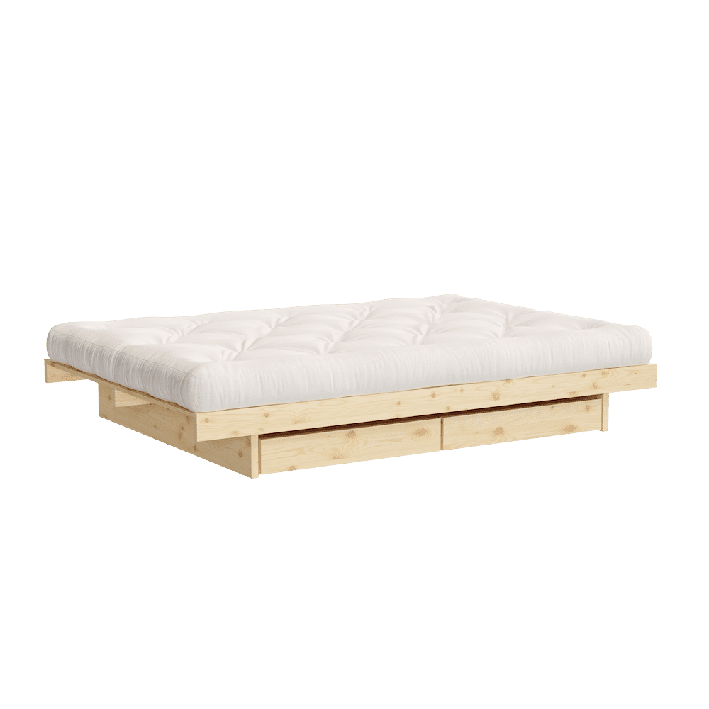 KANSO BED RAW 120 X 200