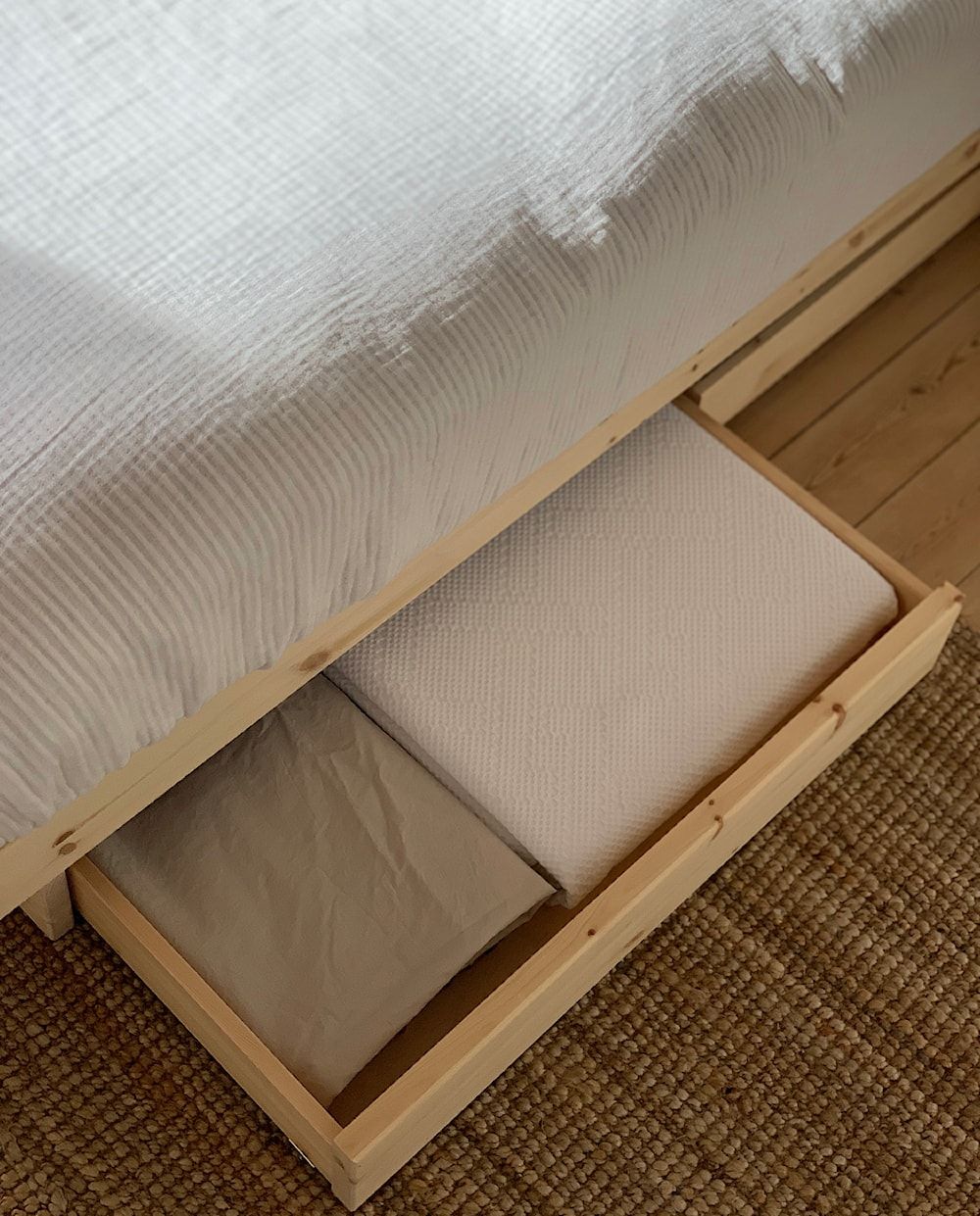 KANSO BED RAW 120 X 200
