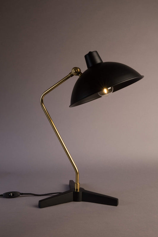 Dutchbone | DESK LAMP DEVI BLACK Default Title
