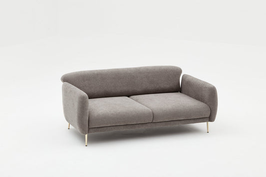 Simena - Grey - 3-Seat Sofa-Bed