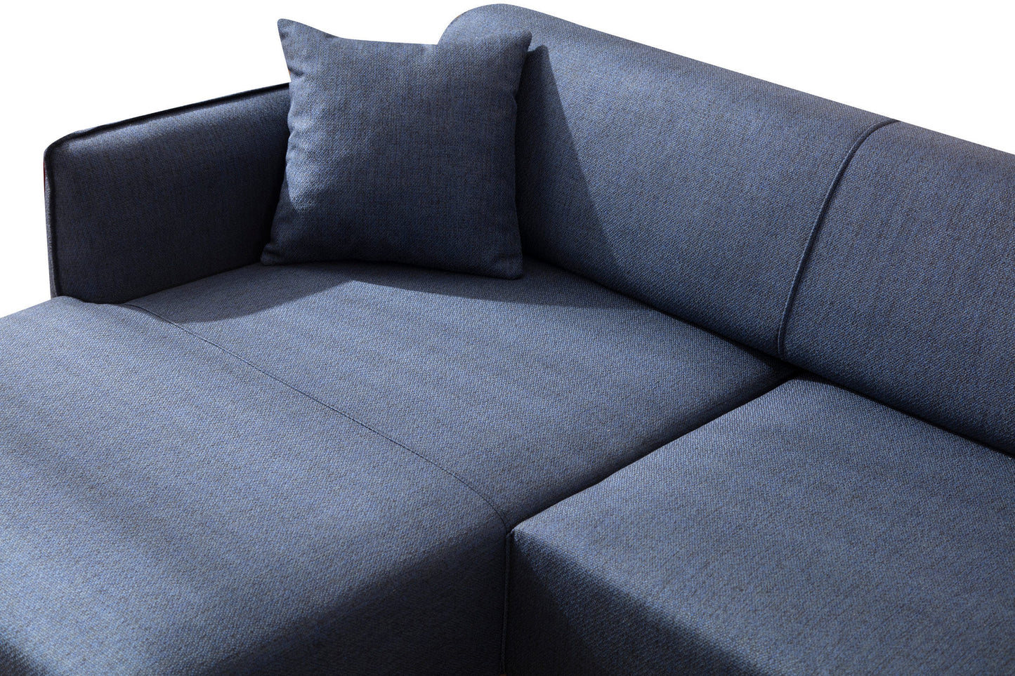 Belissimo Left - Blue - Corner Sofa