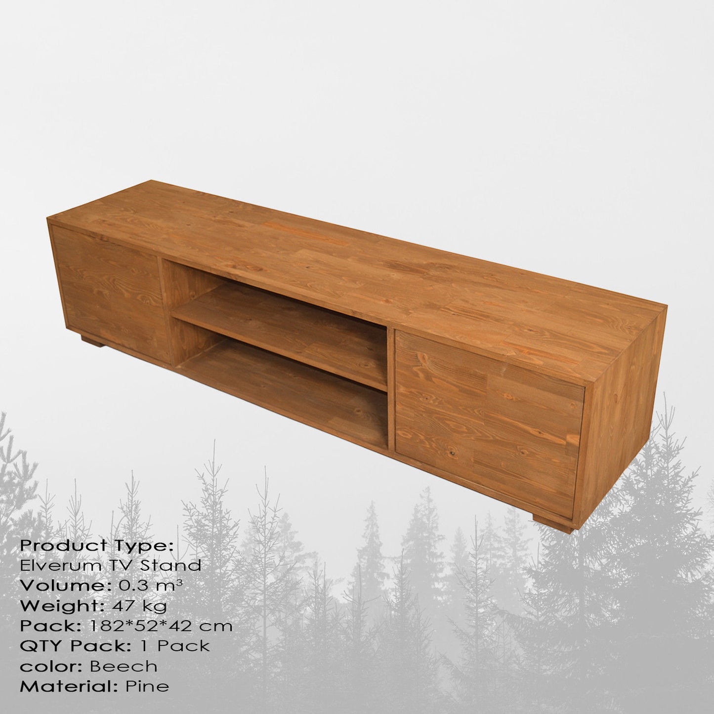 Elverum Medium - TV Stand