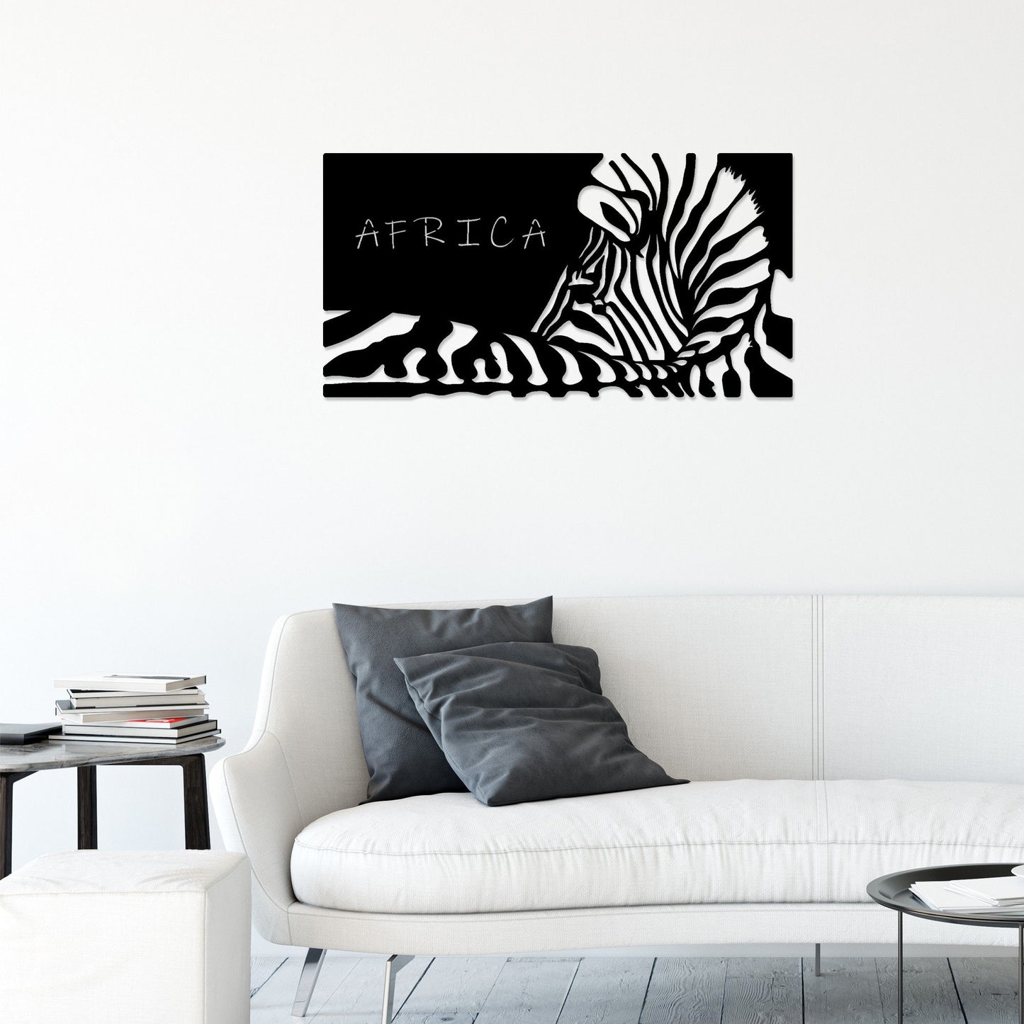 Africa - Decorative Metal Wall Accessory
