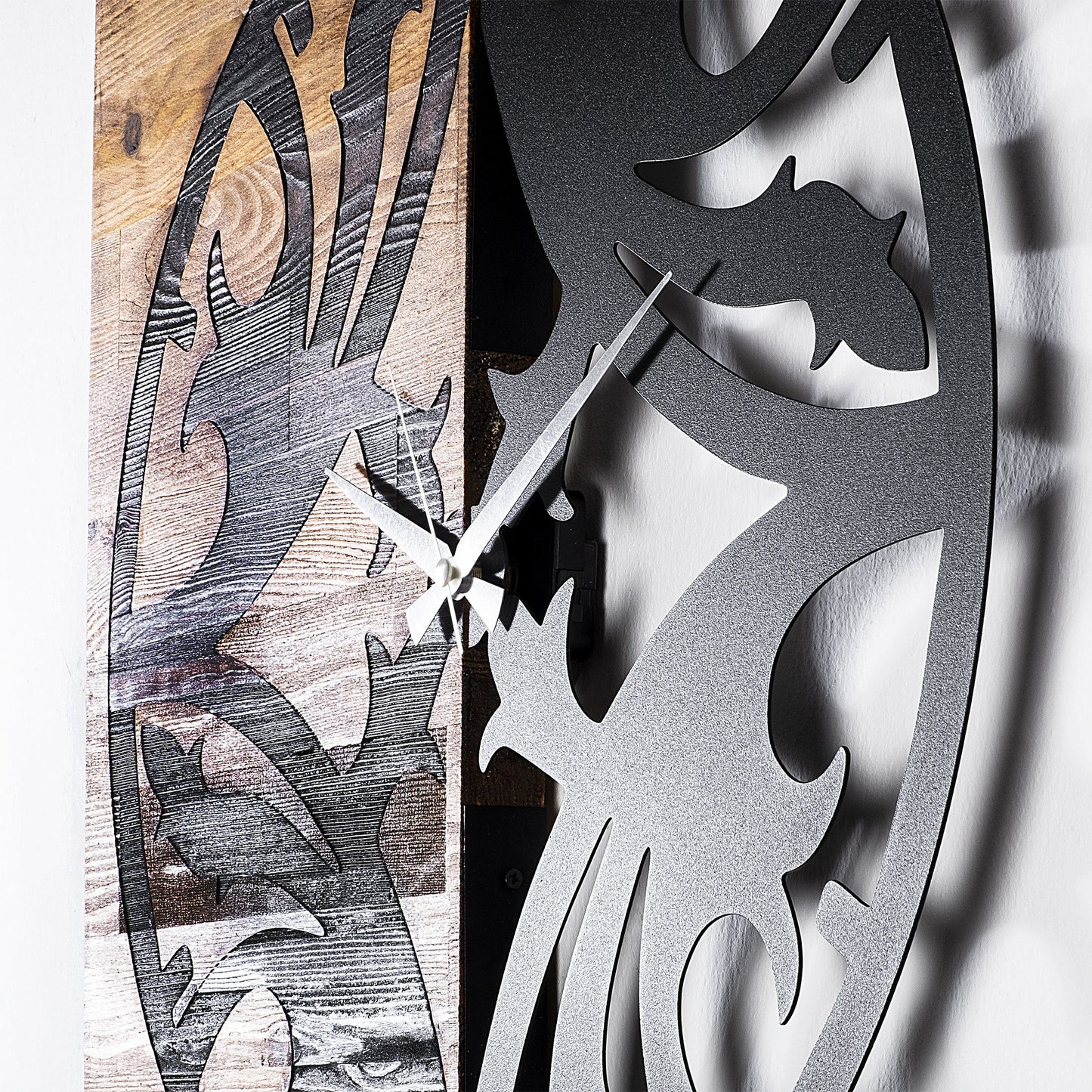 Wooden Clock 34 - Decorative Wooden Wall Clock