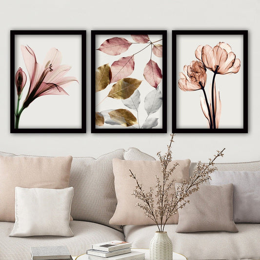 3SC194 - Decorative Framed Painting (3 Pieces)