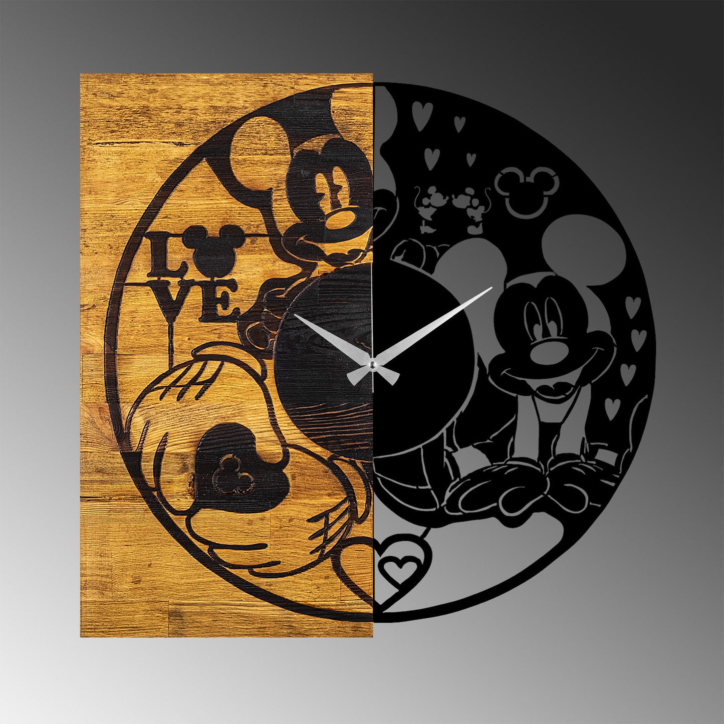Wooden Clock 16 - Decorative Wooden Wall Clock
