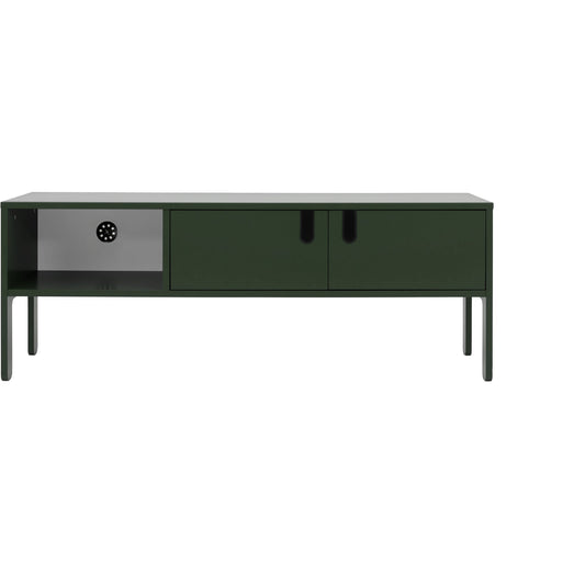 Uno - TV møbel 2D W137, Grøn / Outlet