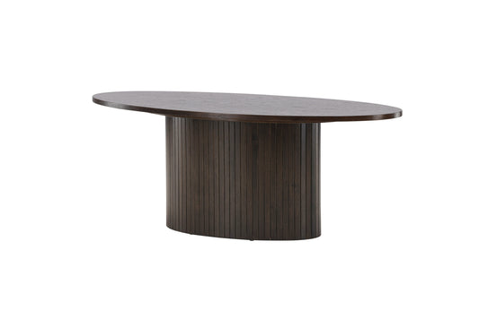 Bianca Oval Sofa Table  -  / Mocca-10