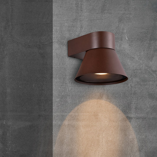 Kyklop Cone | Væglampe | Rustfarvet