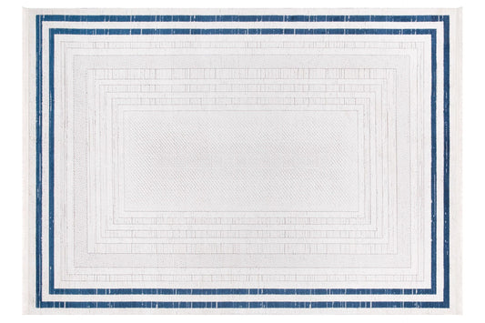 45898 Neva - Marineblå - Tæppe (200 x 290)