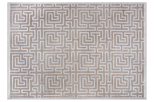 31047 Infinity - Grå - Tæppe (200 x 290)