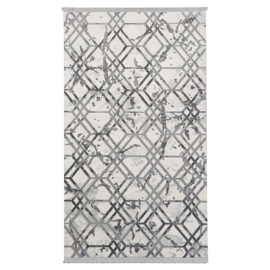 Basak 0182A - Grey - Carpet (120 x 200)