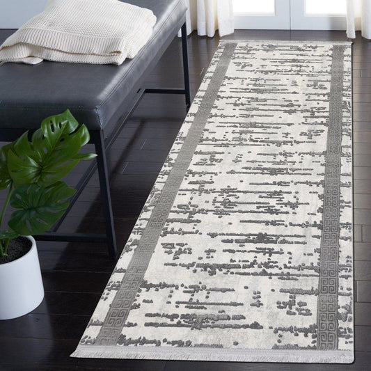 Basak 0185A - Grey - Carpet (80 x 150)