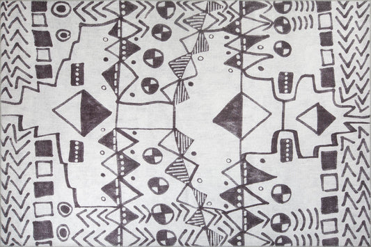 Ada Gönul Chenille - White AL 377  - Carpet (210 x 310)