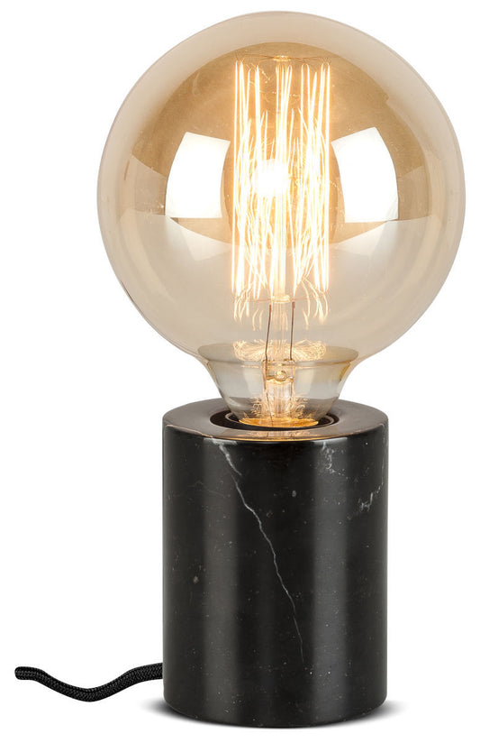 Table lamp marble Athens, black