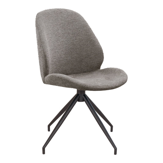 Monte Carlo Spisebordsstol  - Spisebordsstol med drejefod, stone med sorte ben, HN1030