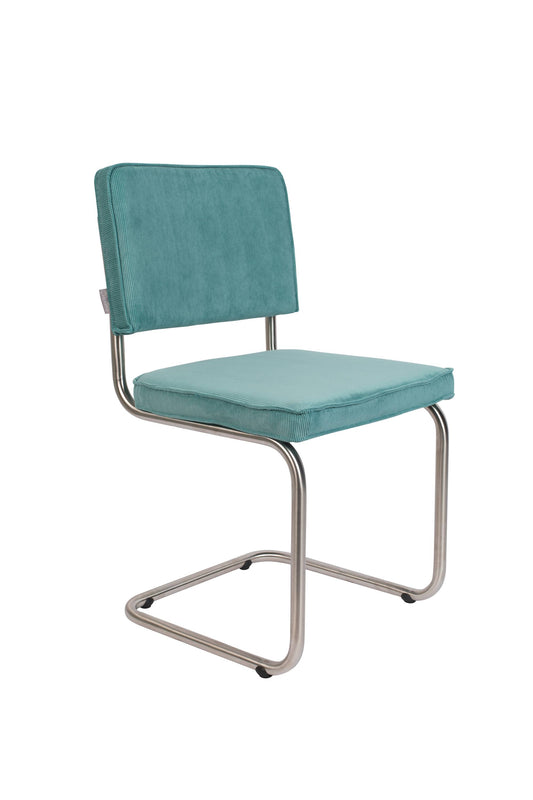 Zuiver | CHAIR RIDGE BRUSHED RIB BLUE 12A Default Title