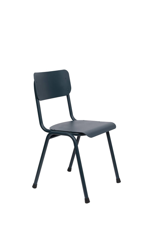 Zuiver | CHAIR BACK TO SCHOOL OUTDOOR GREY BLUE Default Title