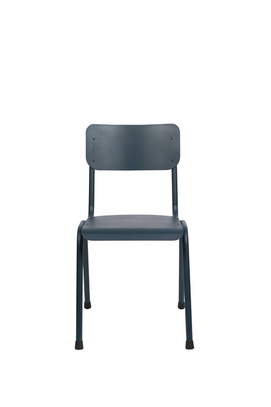 Zuiver | CHAIR BACK TO SCHOOL OUTDOOR GREY BLUE Default Title
