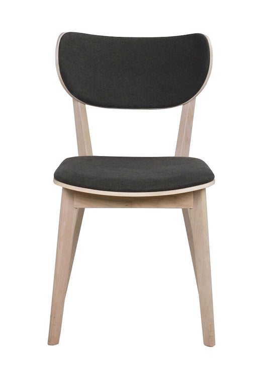 Rowico | Kato stol vitpigmenterad ek/mörkgrå Default Title