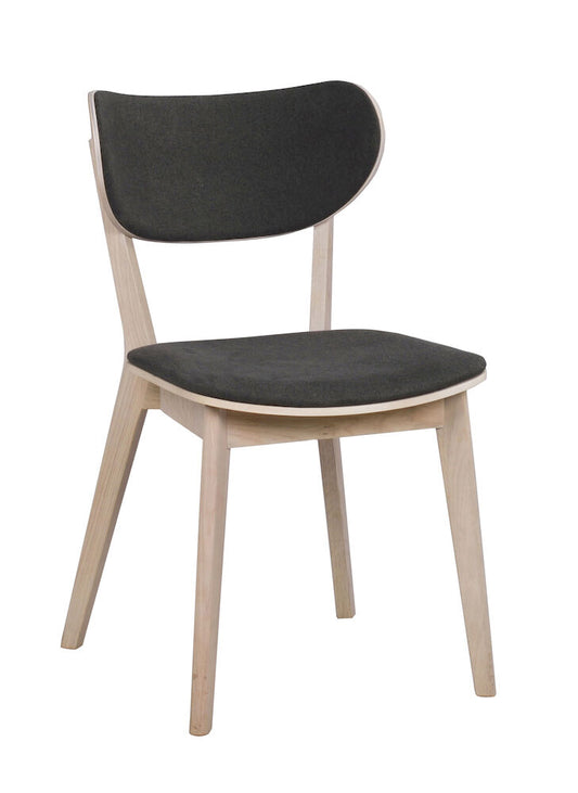 Rowico | Kato stol vitpigmenterad ek/mörkgrå Default Title