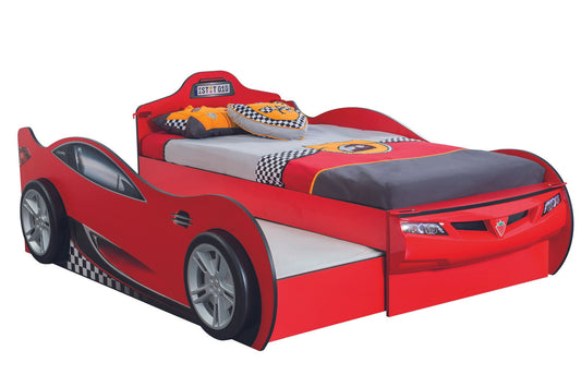 Race Cup Carbed (Med Friend Bed) (Rød) (90X190 - 90X180) - Car Bed