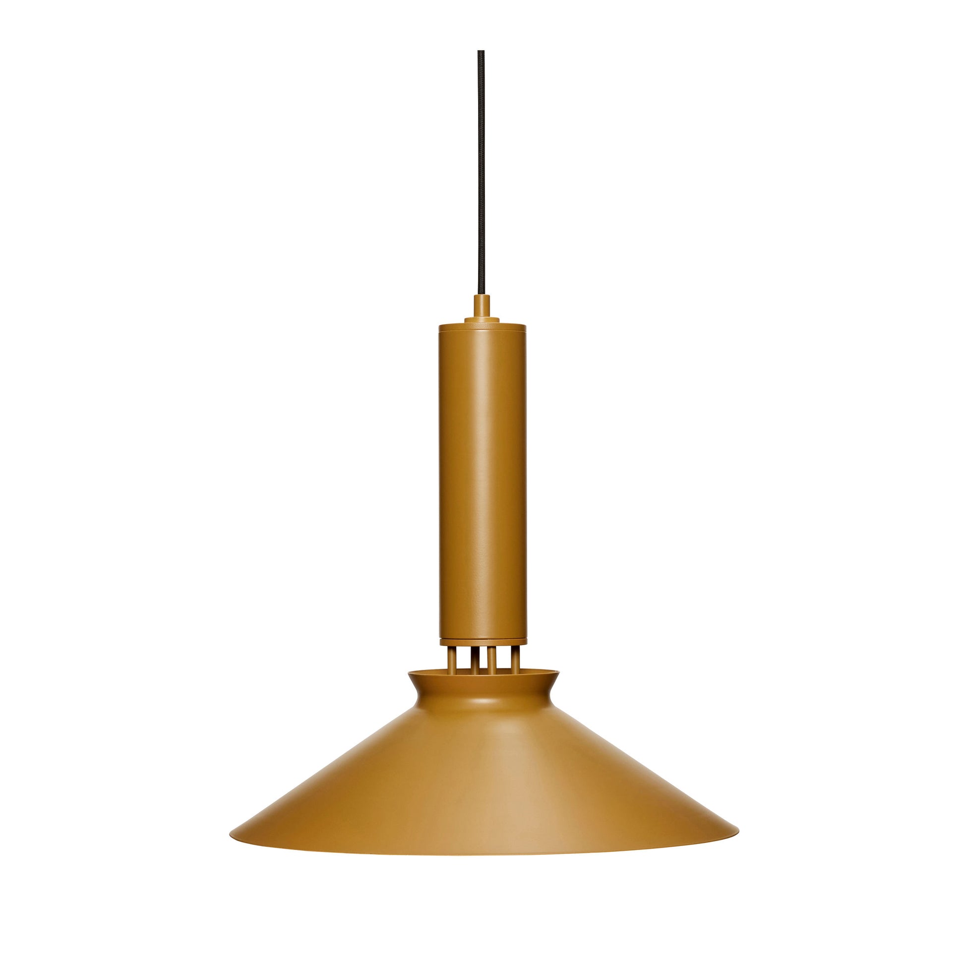 Hübsch Lampe, metal, brun - NordlyHome.dk
