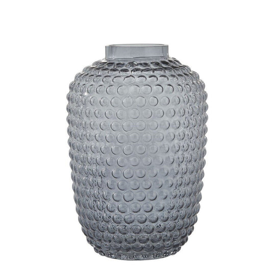 Dorinia vase H29 cm. mørkegrå