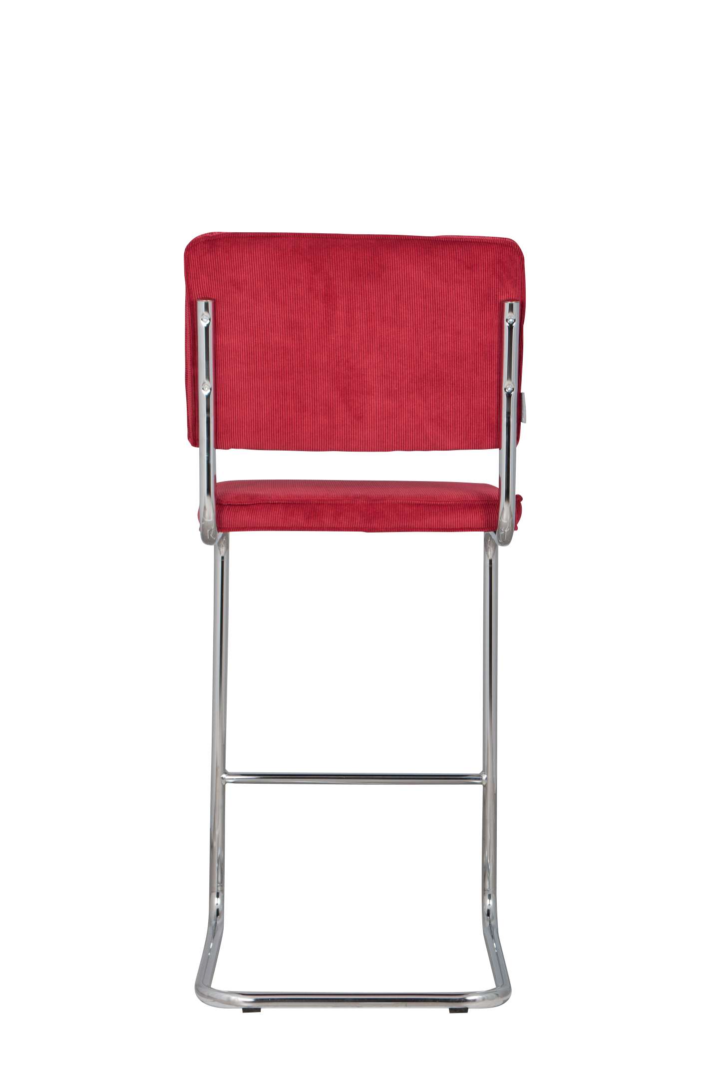 Zuiver | BARSTOOL RIDGE RIB RED 21A Default Title