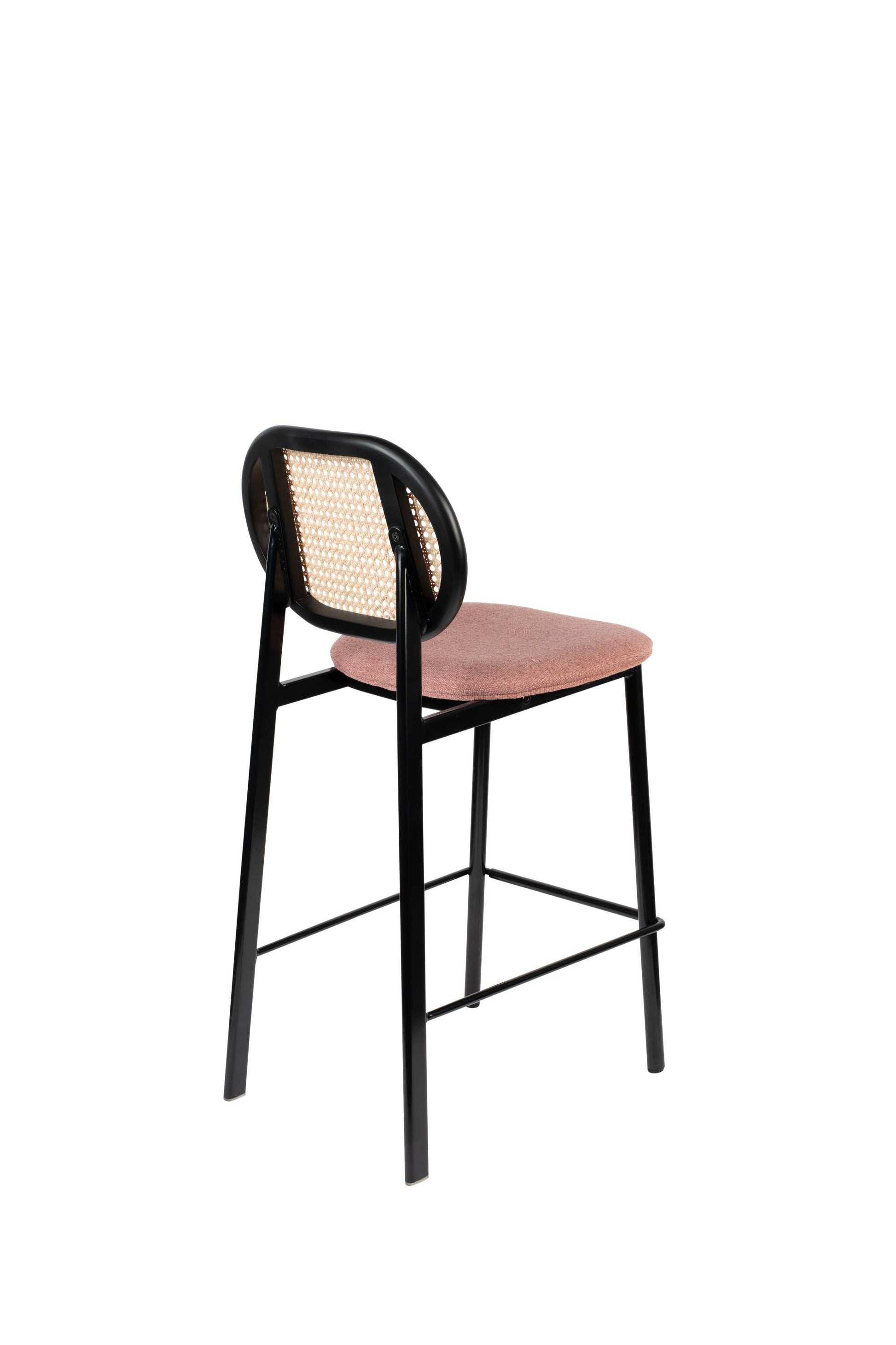 Zuiver | COUNTER STOOL SPIKE NATURAL/PINK Default Title