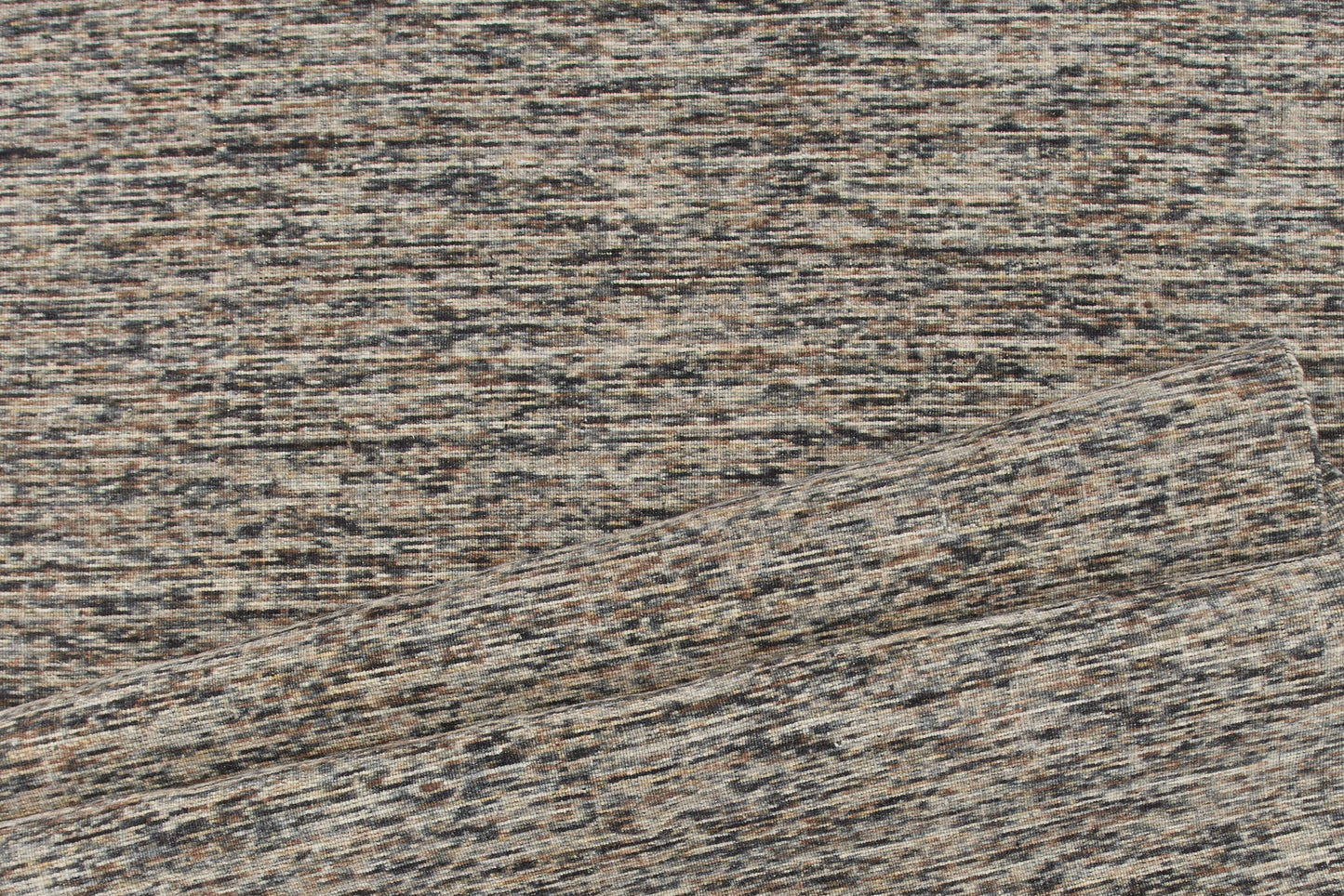 Dante - Gulvtæppe, Uld/polyester/bomuld - 300*200, Rektangulær, Multi (grå/sort)