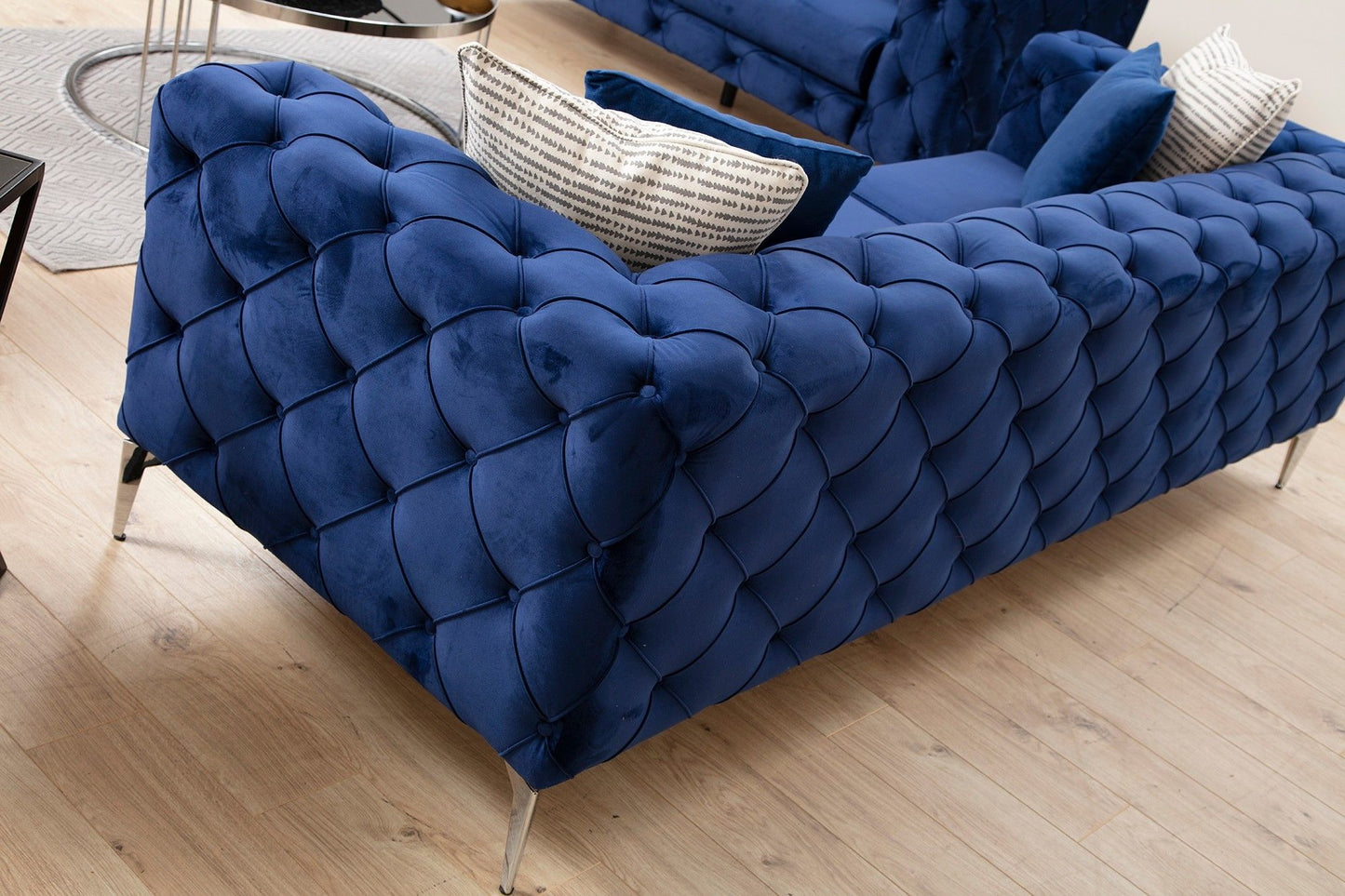 Como - Marineblå - 2-sæders sofa