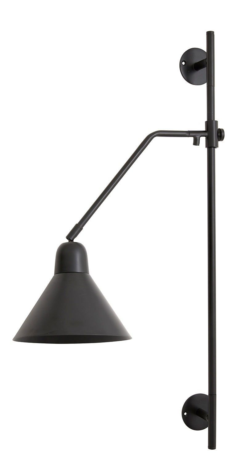 BUCK væglampe - H82 cm - sort