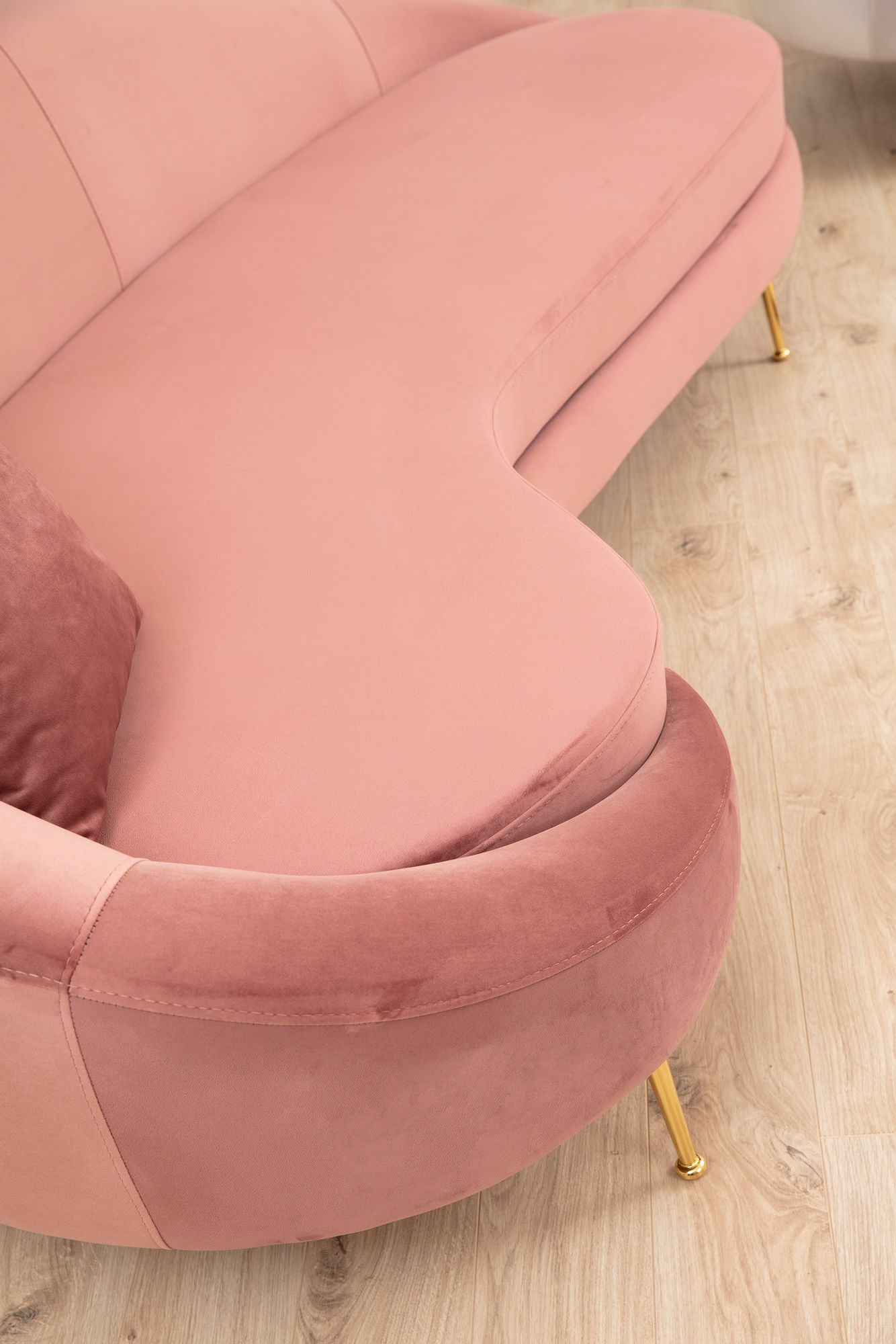 Eses venstre - Pink - 3-sæders sofa