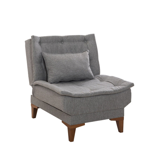 Santo-Grey - Wing Chair