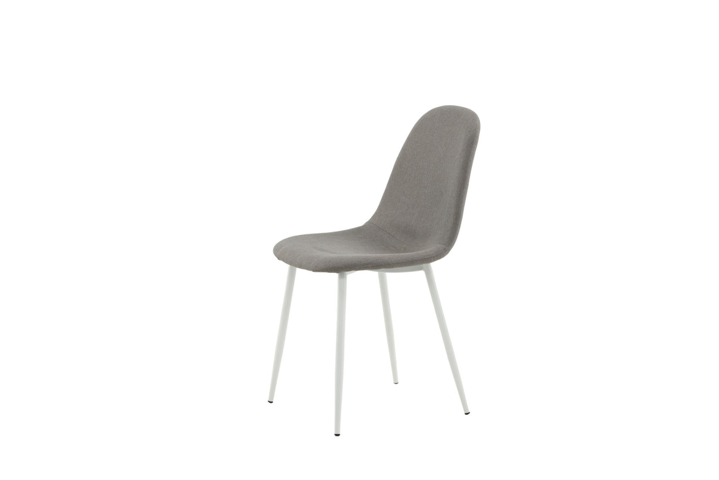 Polar spisebordsstol - Hvid / Melemgrå