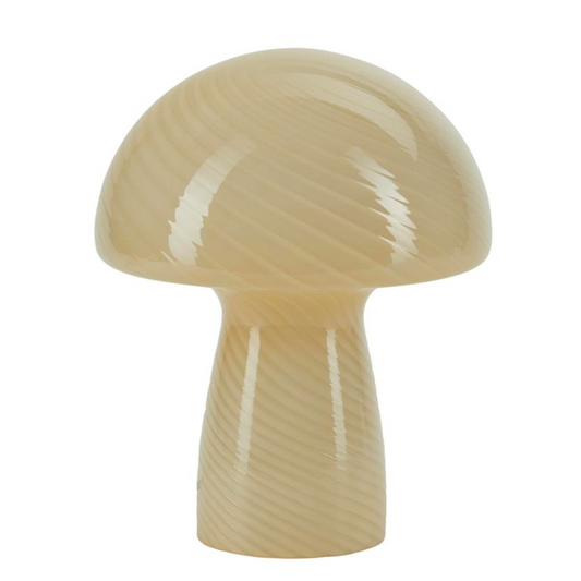 Mushroom Bordlampe, Gul - XL