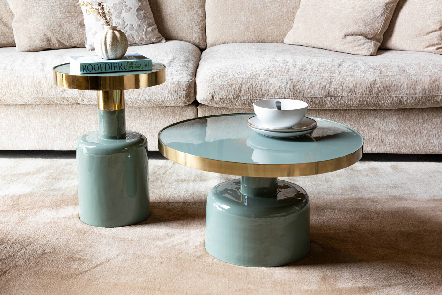 Zuiver | SIDE TABLE GLAM GREEN Default Title